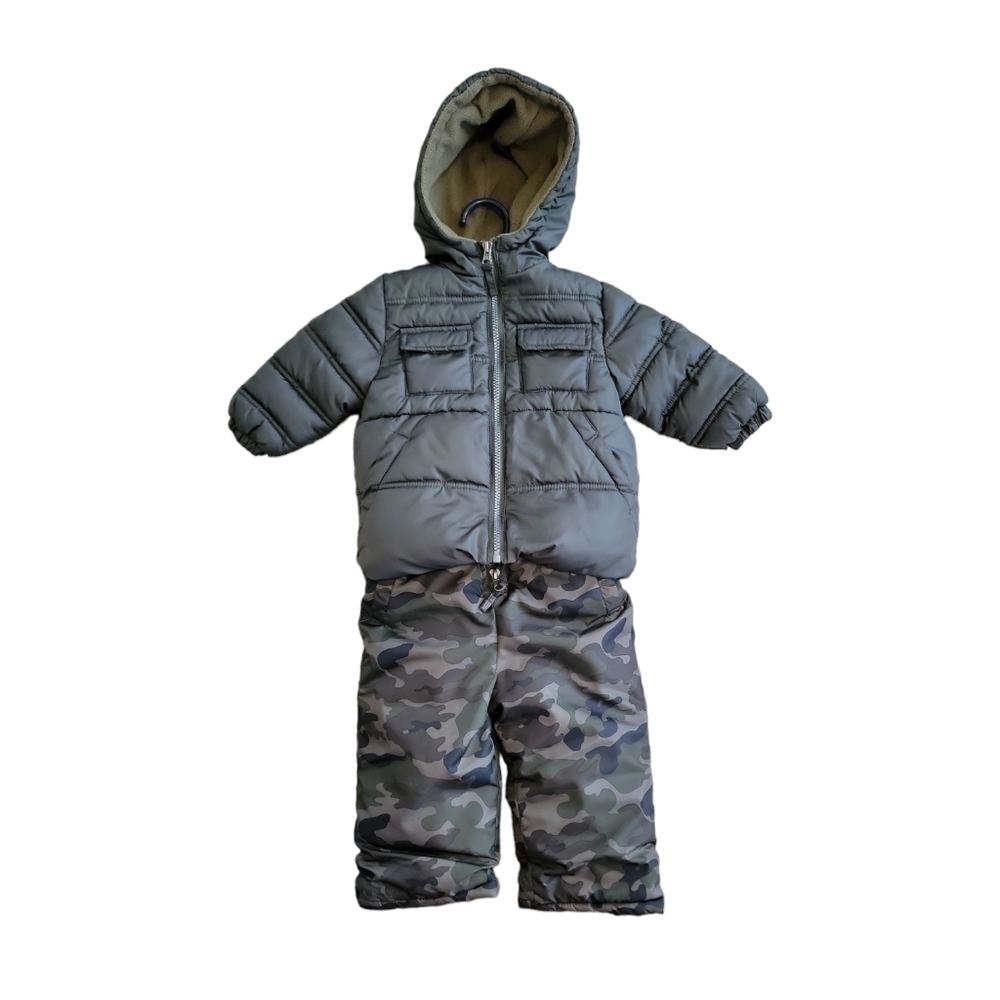 Tahari Green Camo Toddler Snow Set